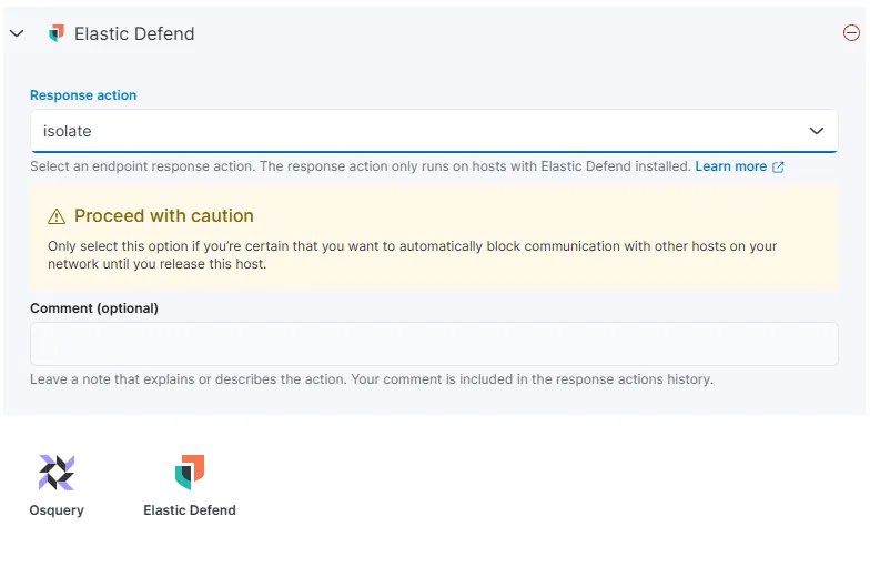 Set response isolate host