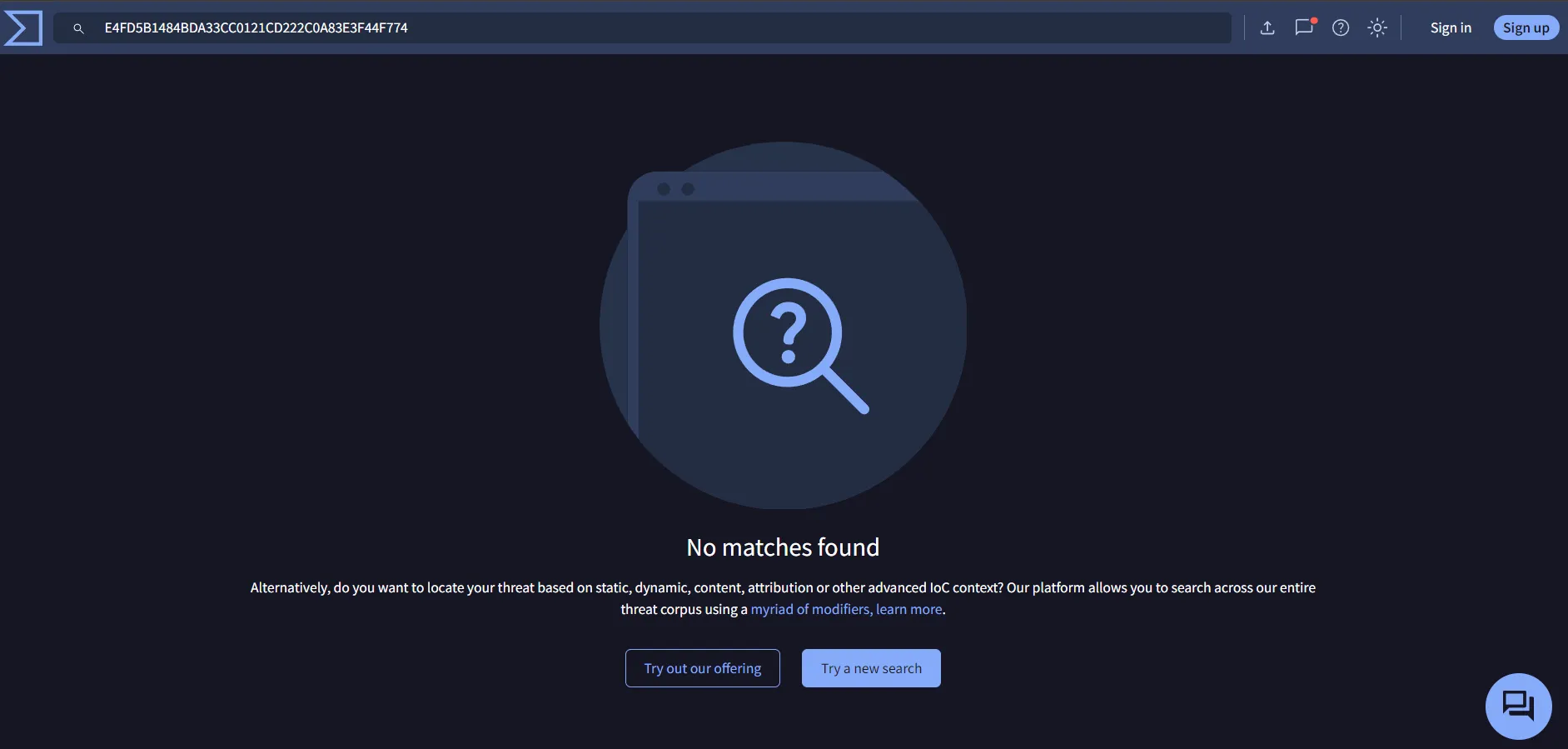 Virustotal search of svchost sha1